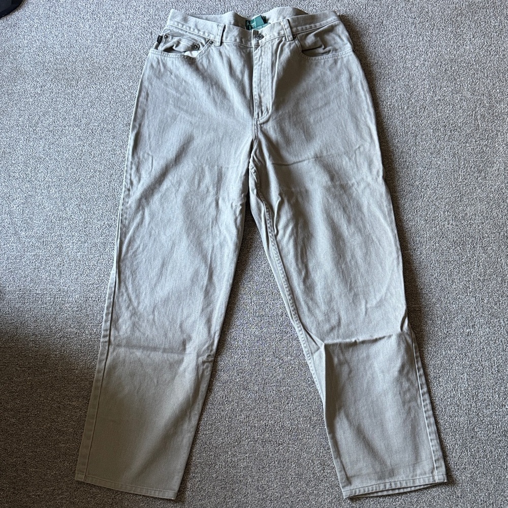 Lauren Ralph Lauren Men's Khaki Chinos